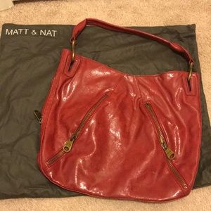 Matt & Nat Red Purse
